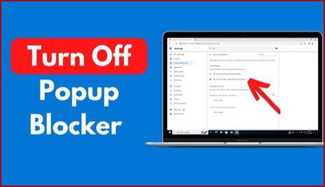 How do I turn off pop up blocker on Windows 10?