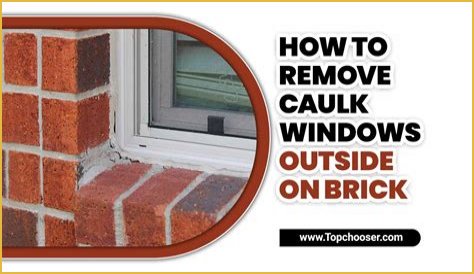 How do you remove mold from window caulking?